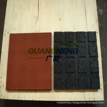 Rubber Bricks/Outdoor Rectangle Floor Rubber Pavers/Bricks